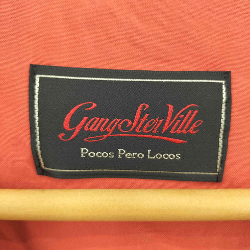 ギャングスタビル GANGSTERVILLE RIPTIDE CLUB S/S GUAYABERA SHIRTS レーヨン キューバ グアヤベラ シャツ メンズ import:L